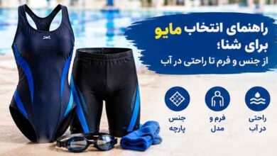 راهنمای انتخاب مایو برای شنا